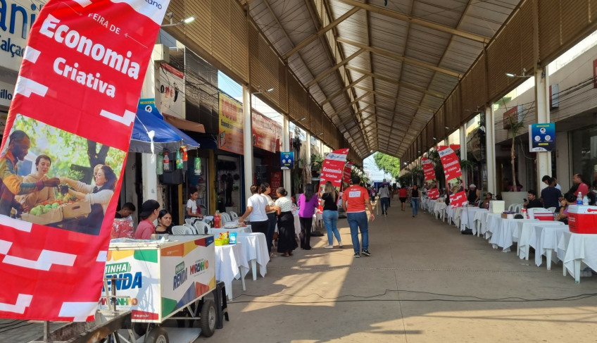 Resultado do Projeto “Empreendedorismo, Inovação e Economia criativa”, feira realizada pela 1° vez em Imperatriz