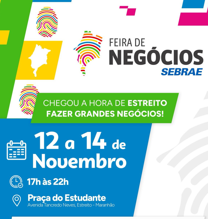 Feira de Negócios Sebrae impulsiona retomada econômica de Estreito (MA) e ganha força com apoio ao crédito