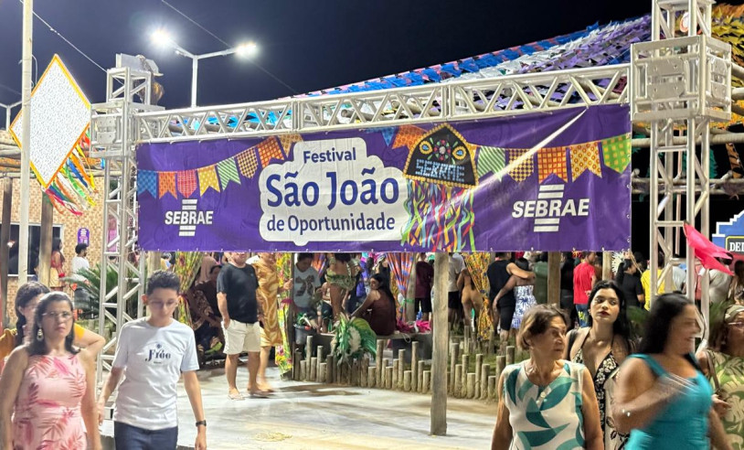 O São João de Oportunidades reuniu cultura, turismo e empreendedorismo em Tutóia, valorizando as tradições locais e fortalecendo os pequenos negócios da região. (Sebrae/ Divulgação)